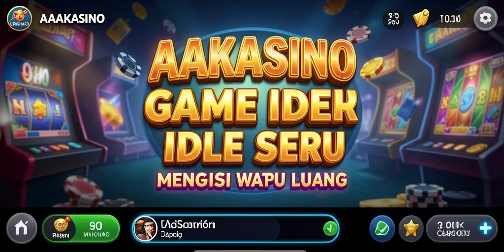 Tampilan gameplay seru AAKASINO yang menampilkan keseruan bertaruh.
