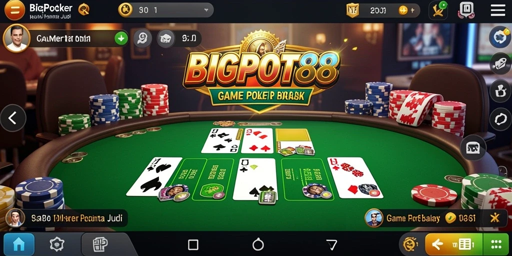 Screenshot gameplay BIGPOT88 dengan pemain aktif bertaruh.