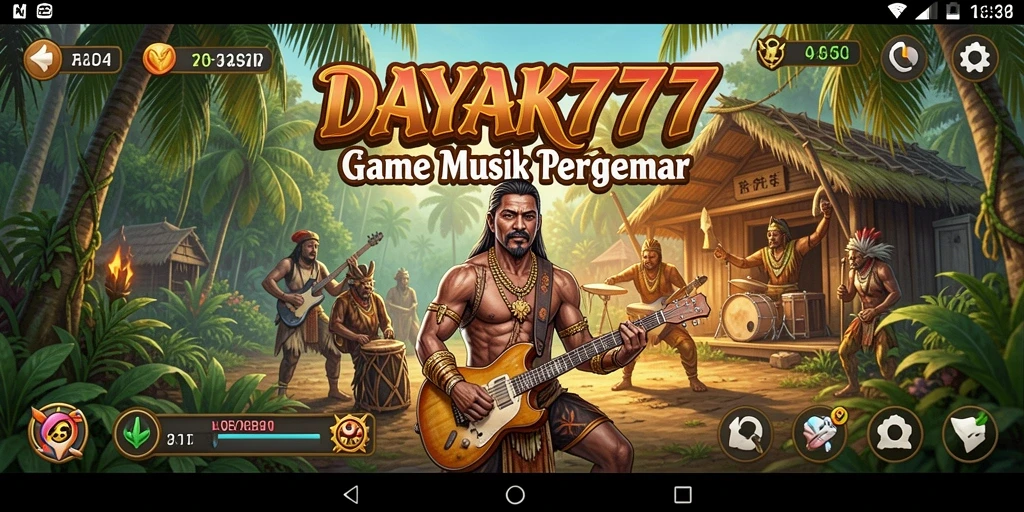 Tampilan gameplay DAYAK777 yang menarik dan interaktif.