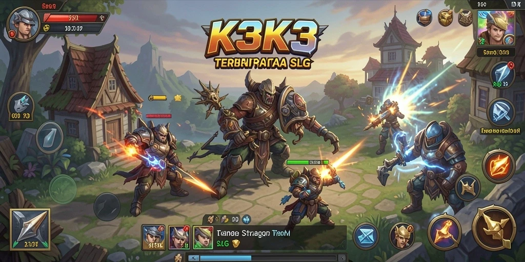 Tampilan menarik dari gameplay K3K3 yang memikat.
