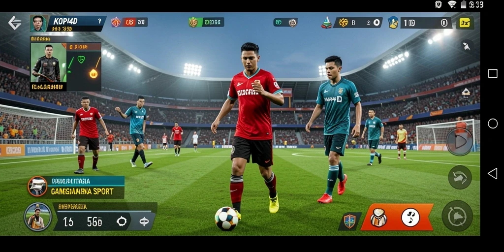 Tampilan gameplay seru dalam KOPI4D dengan grafik menarik.