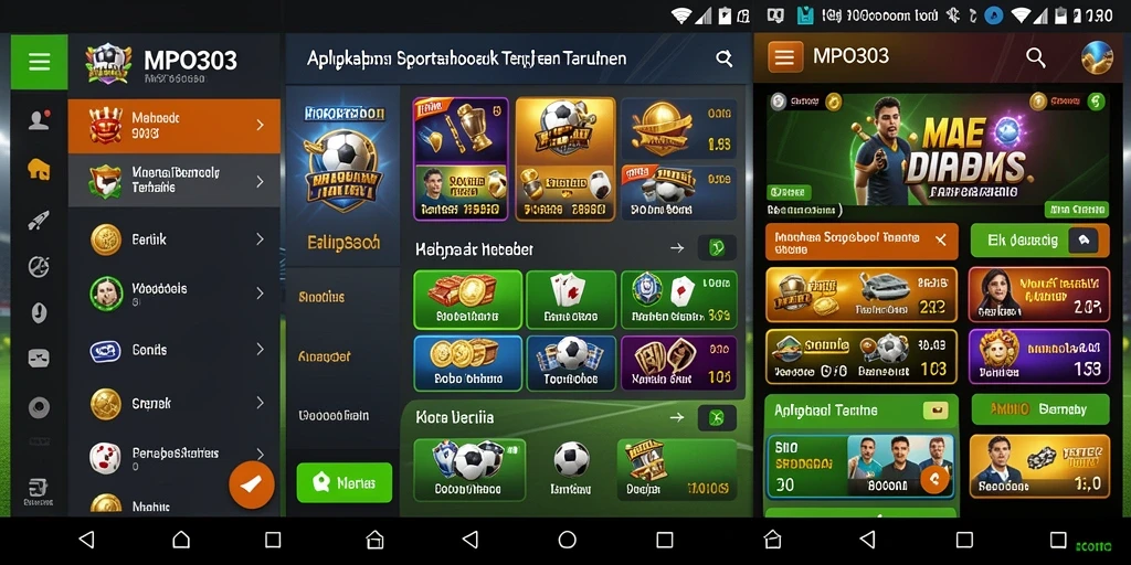 Tampilan gameplay Sportsbook yang menarik di aplikasi MPO303.
