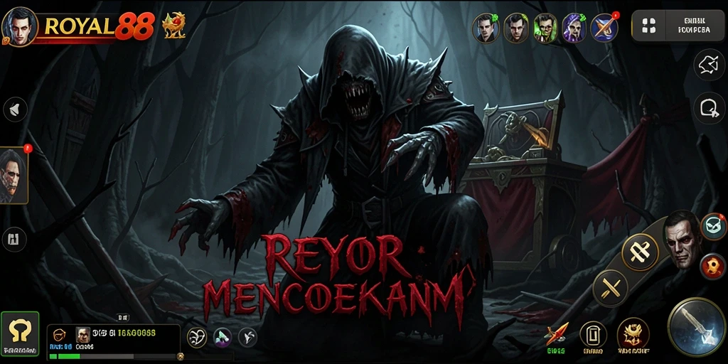 Gameplay ROYAL88 yang menegangkan di tengah kegelapan.