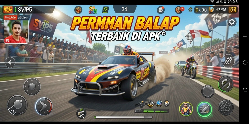 Screenshot gameplay SVIP5 yang menarik dan menggembirakan.