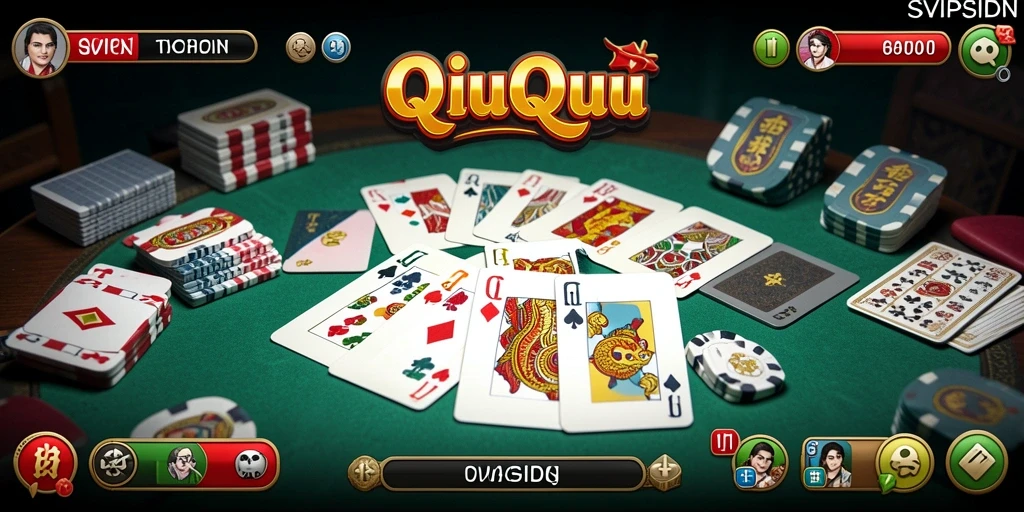Screenshot gameplay QiuQiu di SVIPSIDN yang menarik.