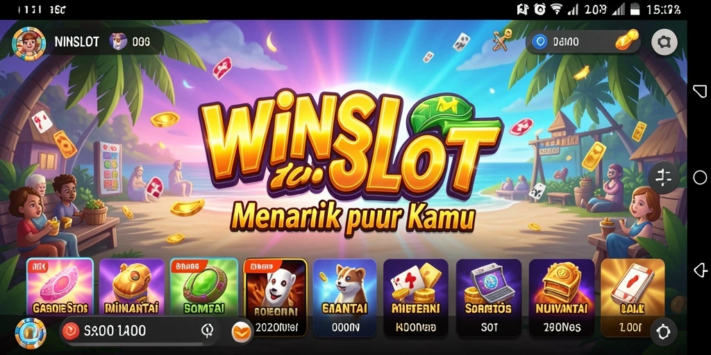 Tampilan gameplay seru di WINSLOT dengan tema menarik.