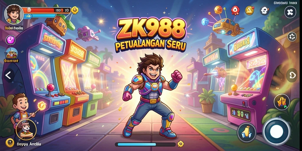 Tampilan gameplay ZK988 yang memukau dan penuh aksi.
